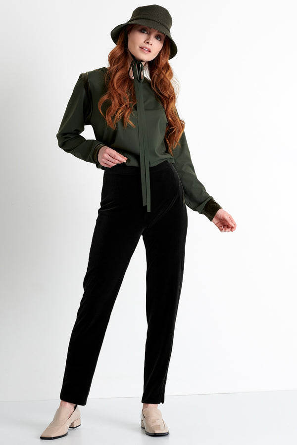 Shan Scarlett Velvet trouser